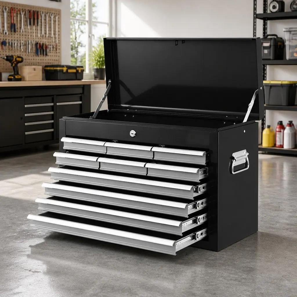 10 Drawer Tool Chest for Easy Organization