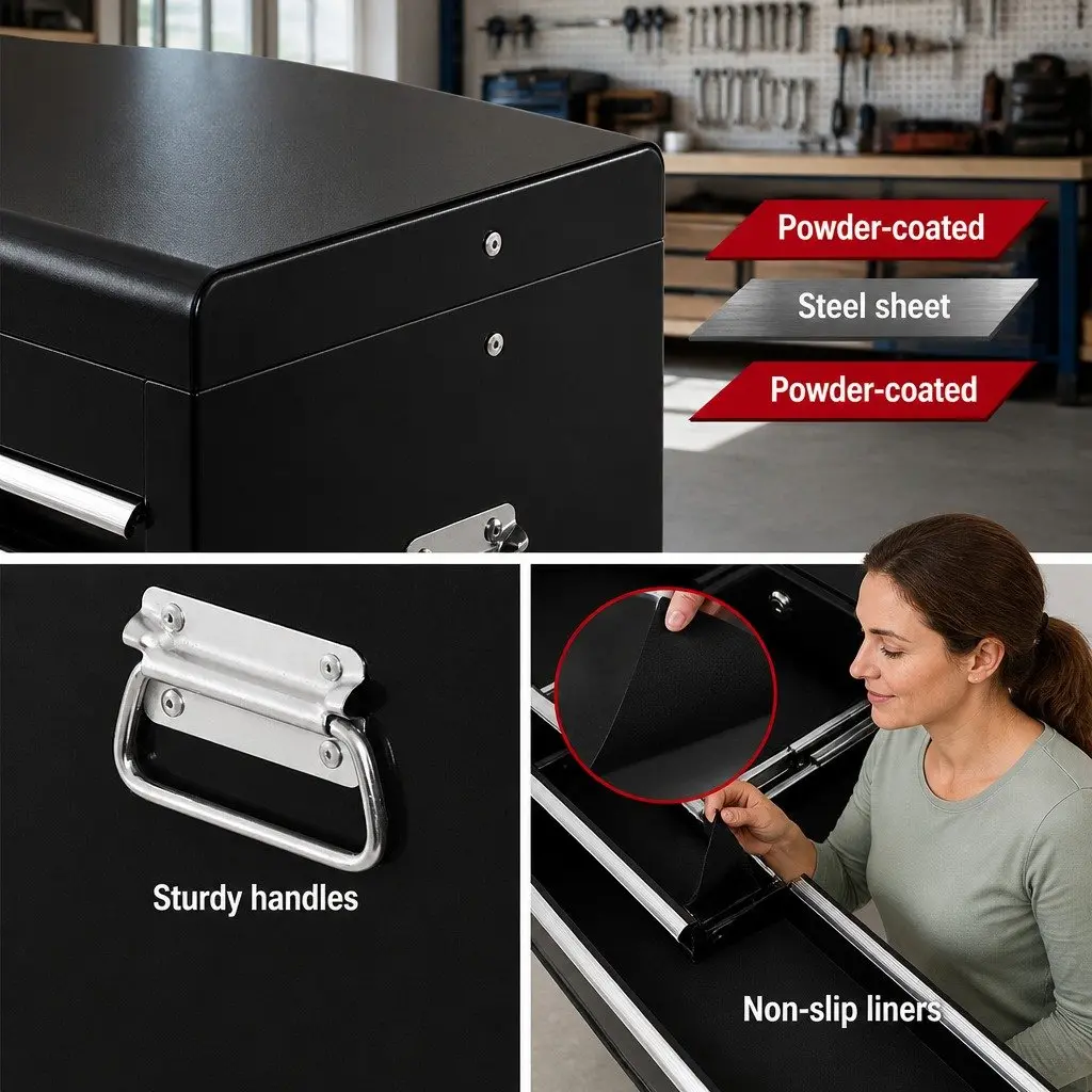 10 Drawer Tool Storage Cabinet