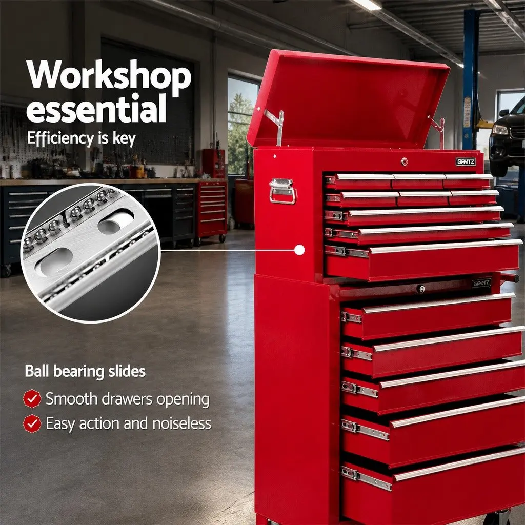 14 Drawer Tool Box Cabinet