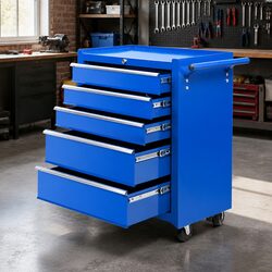 5 Drawer Tool Trolley Chest - Perfect for You