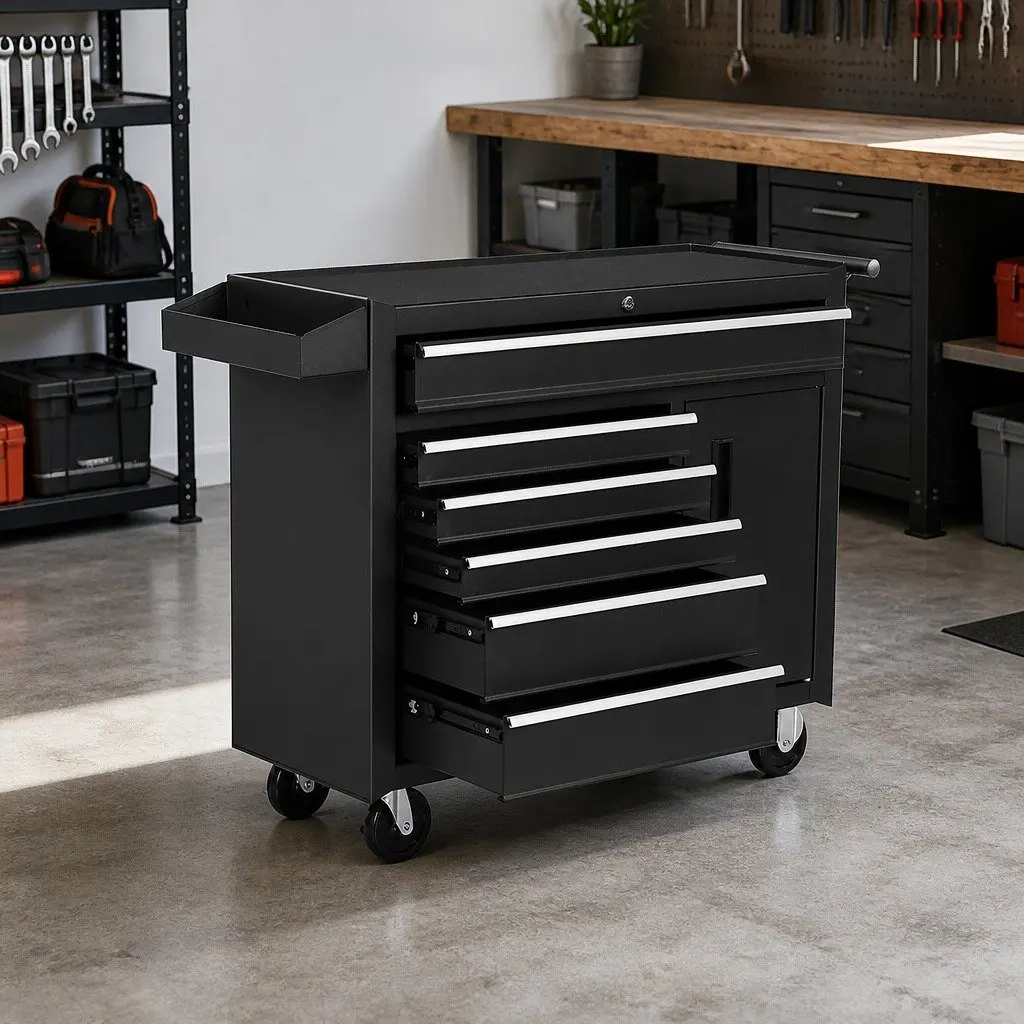 6 Drawer Tool Box Chest for Organization