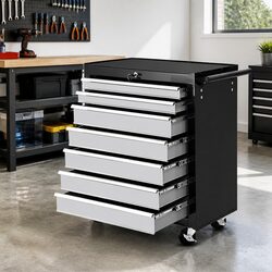 User-Friendly 7 Drawer Tool Storage Trolley for You