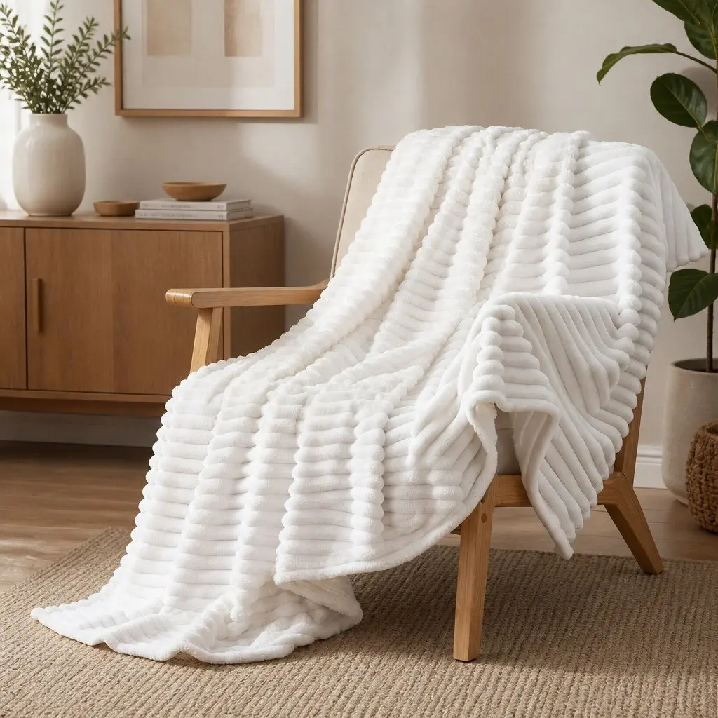 127x152cm Fleece Throw Blanket
