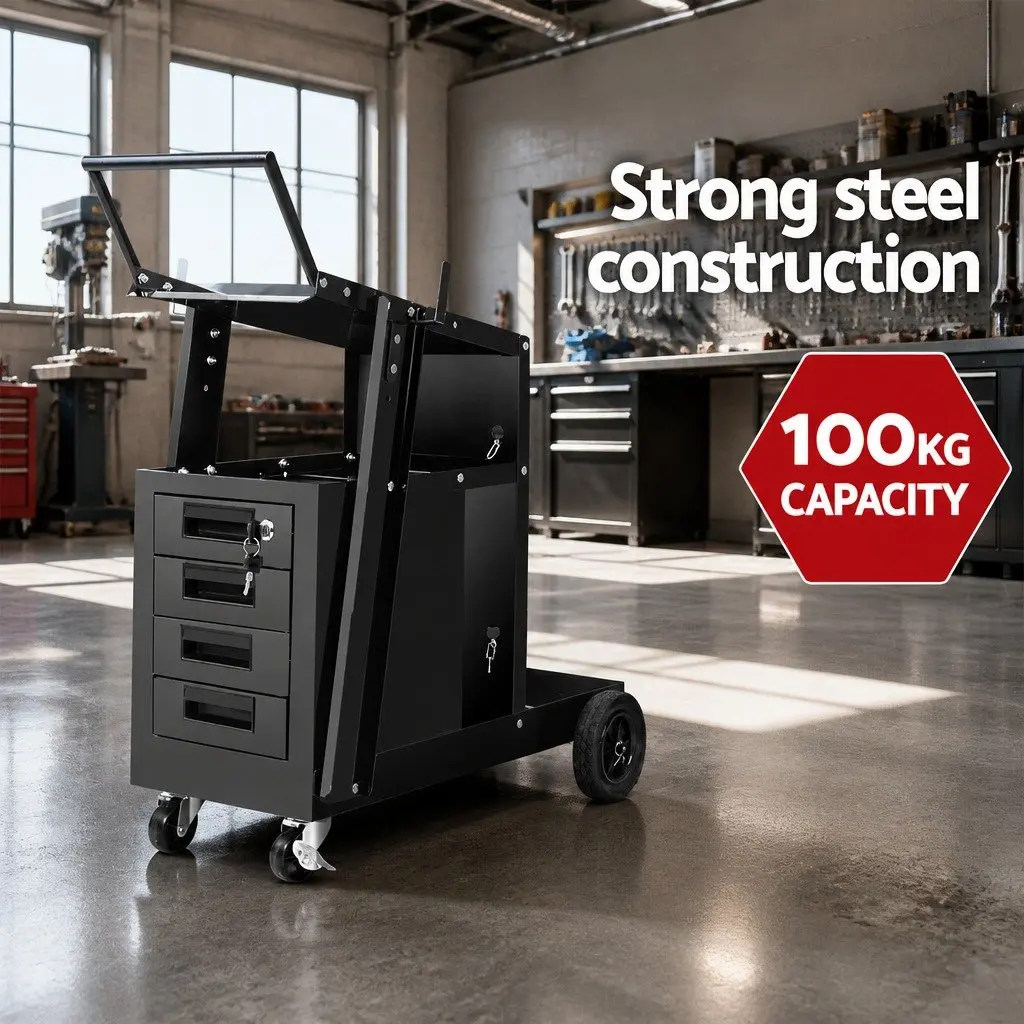 Welding Cart with Ample Storage