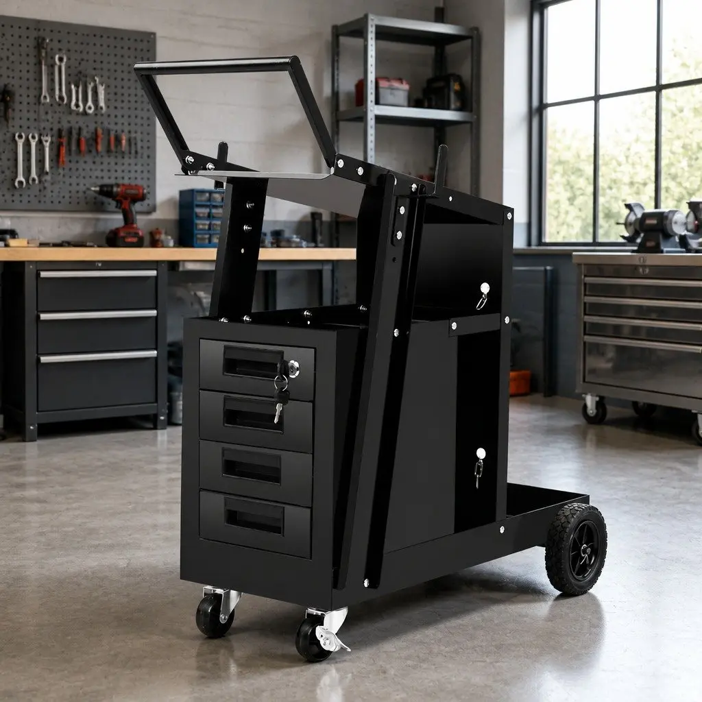 Welding Cart with Ample Storage