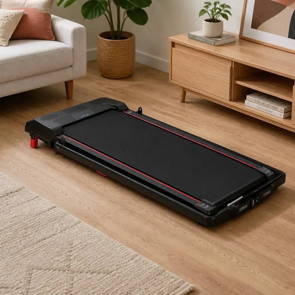 Walking Treadmill Foldable Handrail 2.5HP LED Display 41cm x 100cm