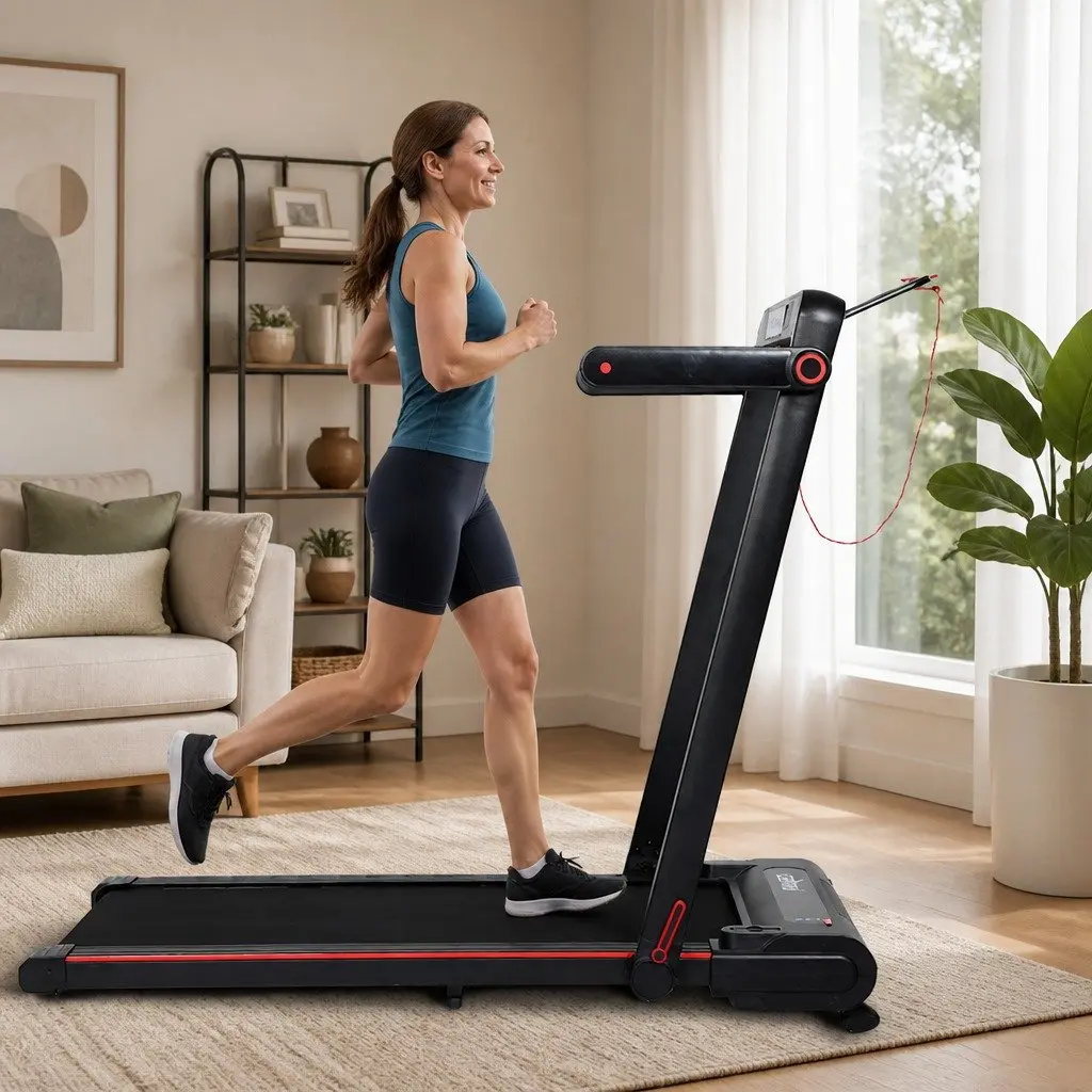 Walking Pad Treadmill 2 In 1 Home Gym Machine Manual Incline 102cm x 42cm Running Area