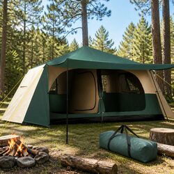 Friendly 8-Person Dome Camping Tent for Your Next Trip