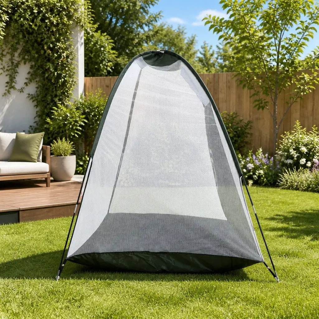 Golf Practice Net Portable Training Aid Large Size 327 x 193 x 203 cm