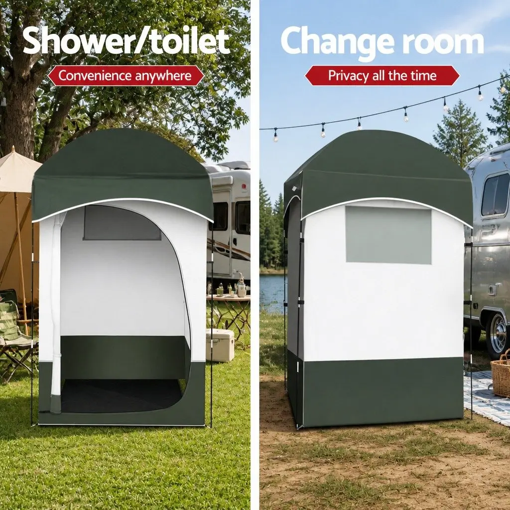 Portable Toilet Shower Tent Set 20L Privacy Changing Room Outdoor