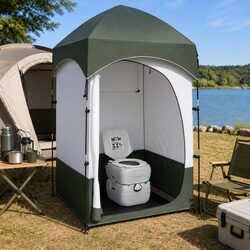 Your Camping Companion: Portable Toilet and Shower Tent