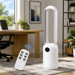 Friendly and Efficient: Your 88cm Bladeless Tower Fan