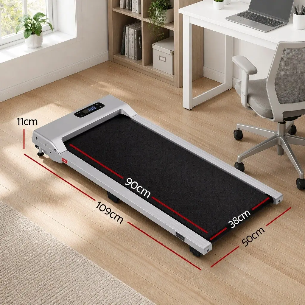 3 in 1 Walking Pad Treadmill Compact Under Desk 90 x 38 cm