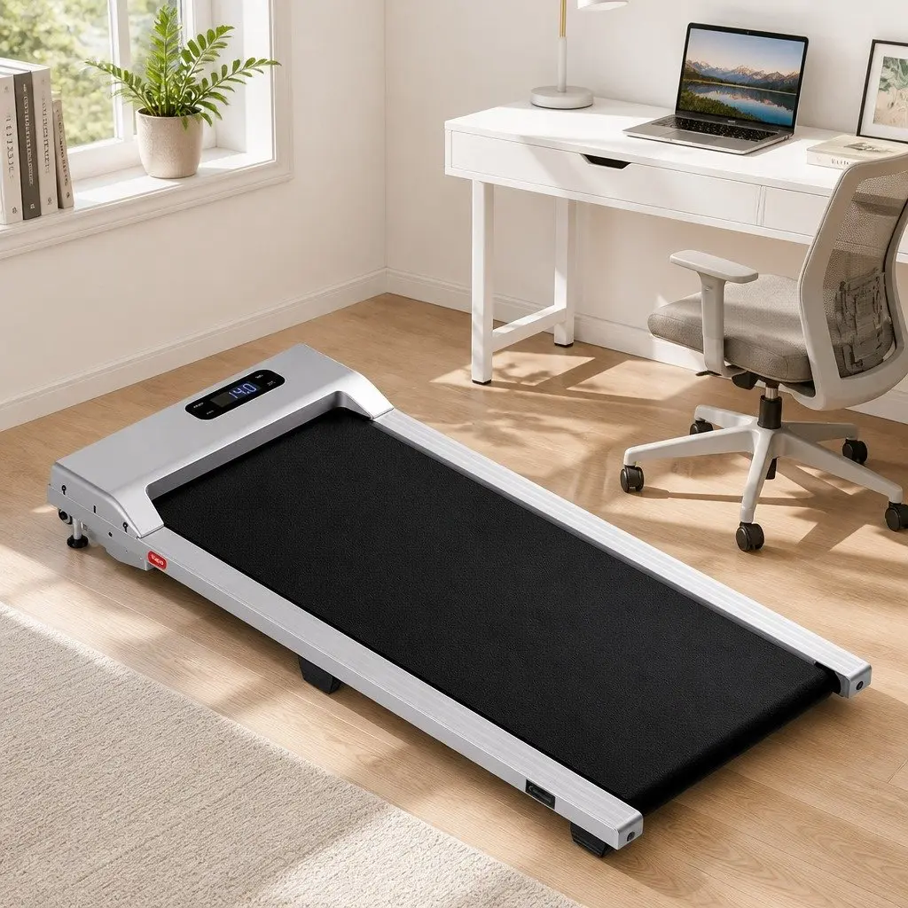 3 in 1 Walking Pad Treadmill Compact Under Desk 90 x 38 cm