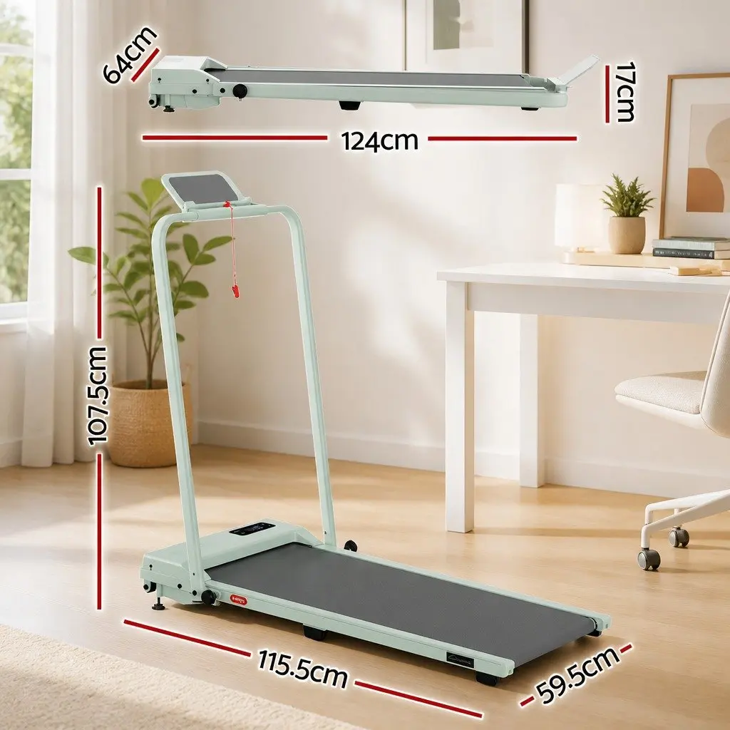 Walking Pad Treadmill 3-in-1 Foldable Compact Size for Home Gym with Manual Incline and Bluetooth Connectivity