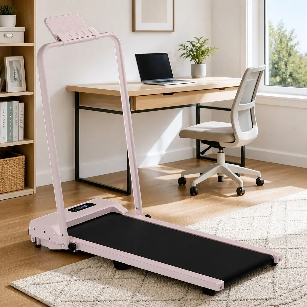 Walking Pad Treadmill 3-in-1 Foldable Compact Under Desk 90 x 38 cm Running Belt