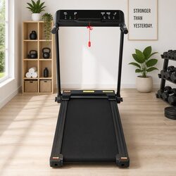 Electric Treadmill Foldable Home Gym Fitness Machine 12 Programs LCD Display
