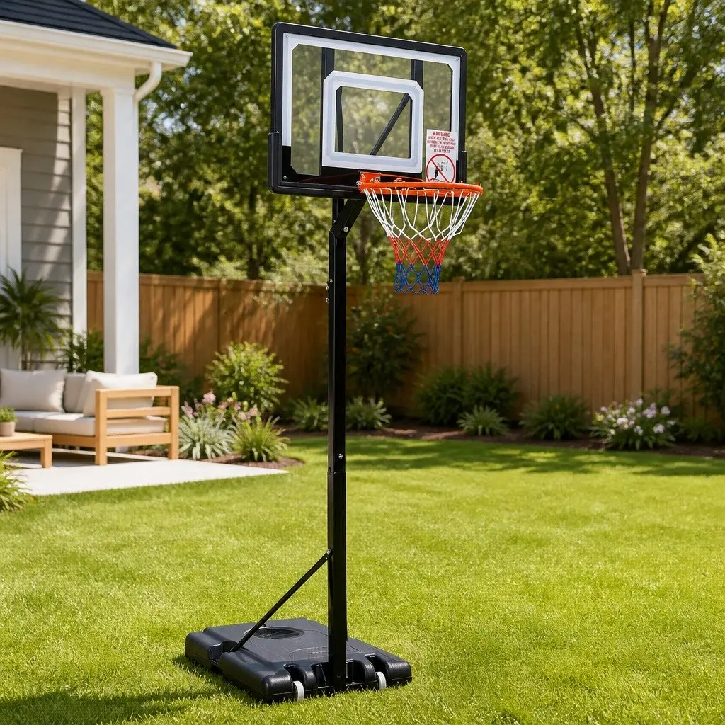 Basketball Hoop Stand with Adjustable Height