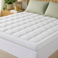 Friendly King Mattress Topper 11cm Thick for Sleep Comfort