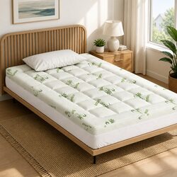 Comfortable 7.5cm Pillowtop Mattress Topper for Your Bed