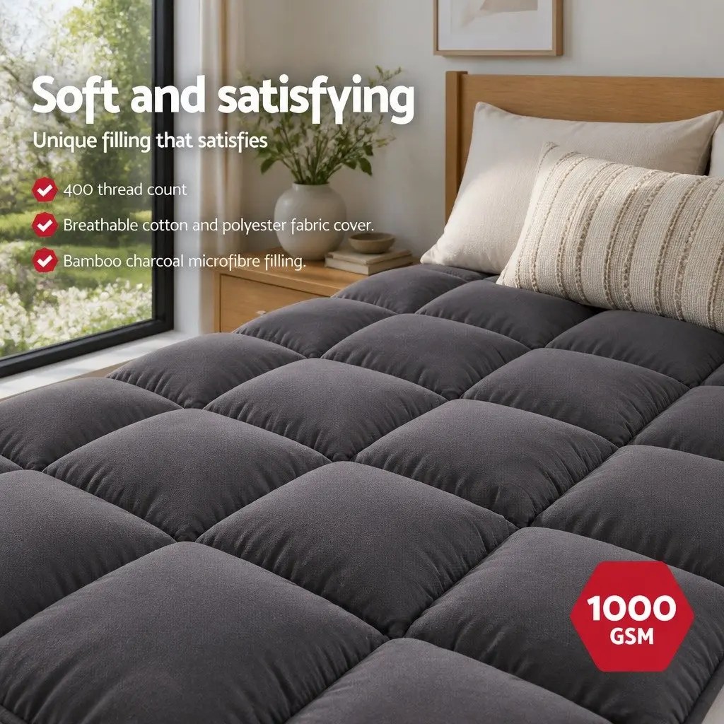 Queen Mattress Topper for Comfort