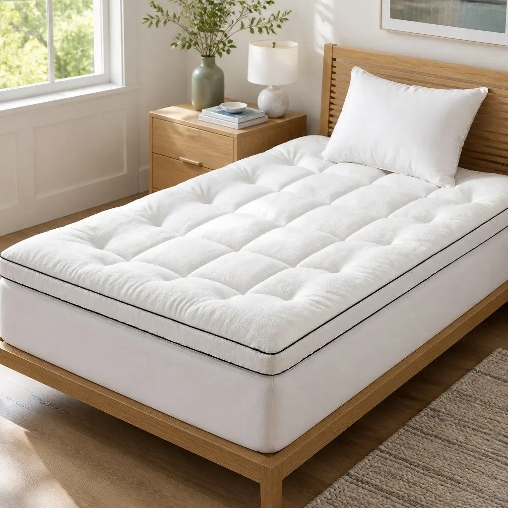 Pillow Top Single Mattress Topper