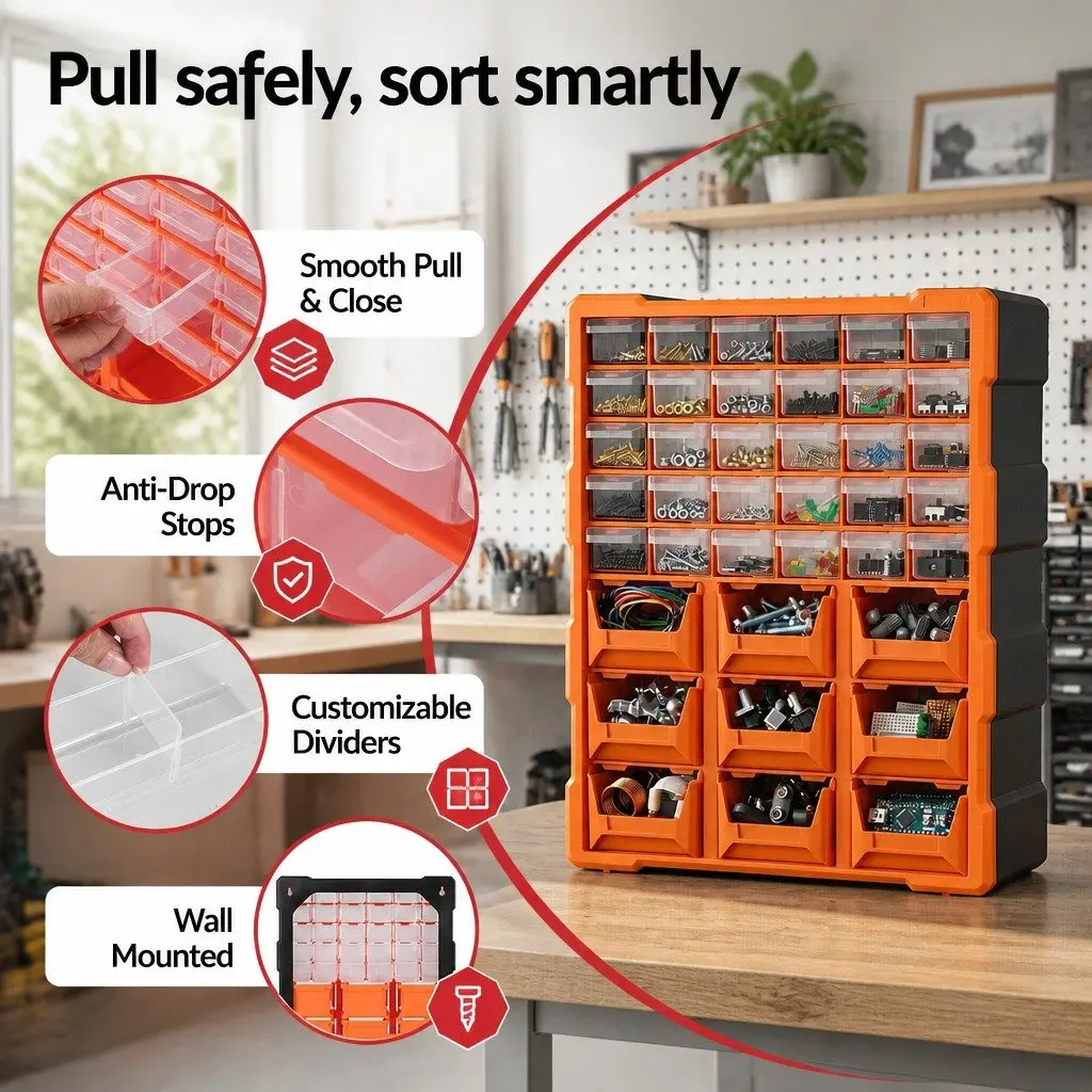 39-Drawer Tool Organizer