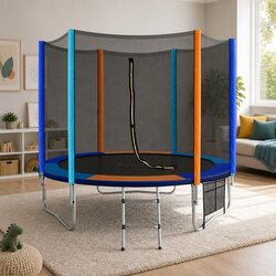 Join the Fun with an 8FT Kids Trampoline and Safety Net