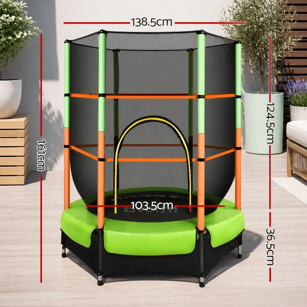 Kids Trampoline Mini Rebounder 4.5FT with Safety Net Enclosure