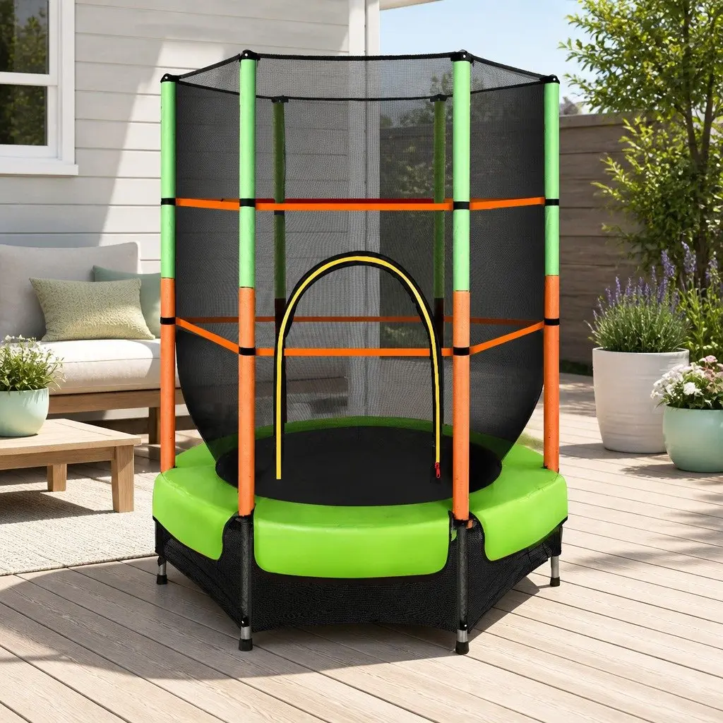 Kids Trampoline Mini Rebounder 4.5FT with Safety Net Enclosure