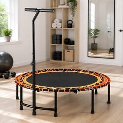 48 Inch Fitness Trampoline Foldable Rebounder Home Gym Jumping Exercise with