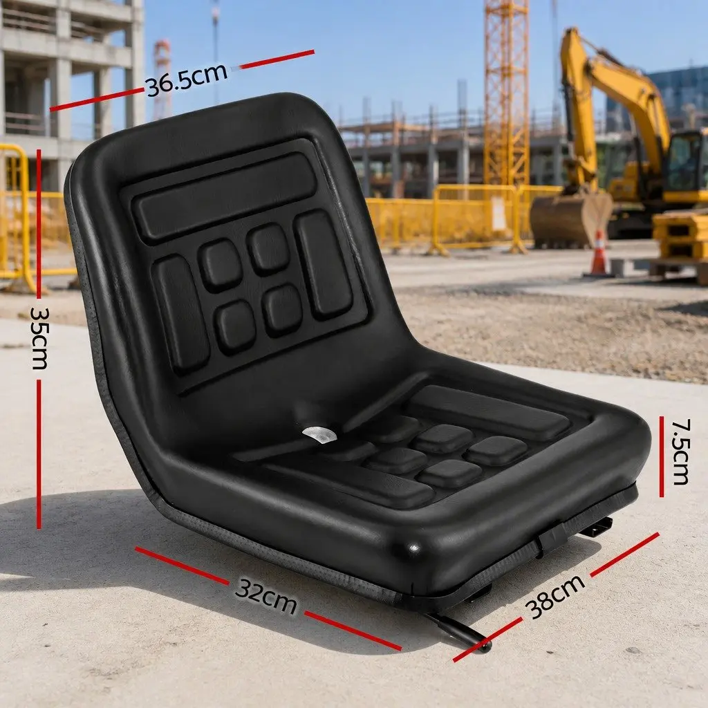 Universal Tractor Seat Forklift Excavator Suspension Chair Adjustable Heavy