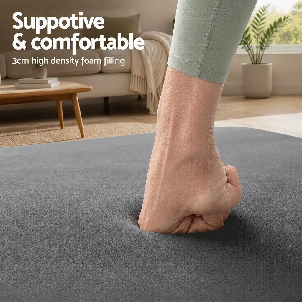 3cm Thick Grey Tatami Mattress for Comfort