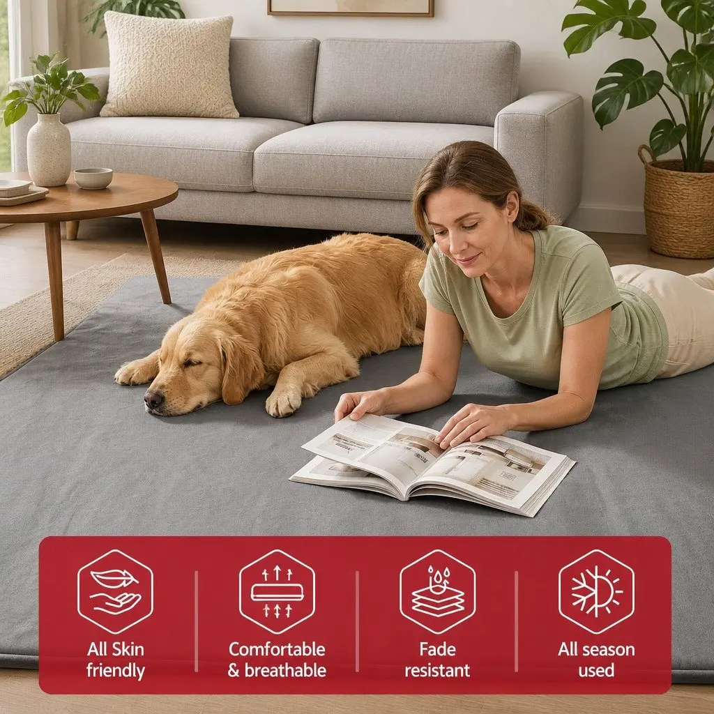 3cm Thick Grey Tatami Mattress for Comfort