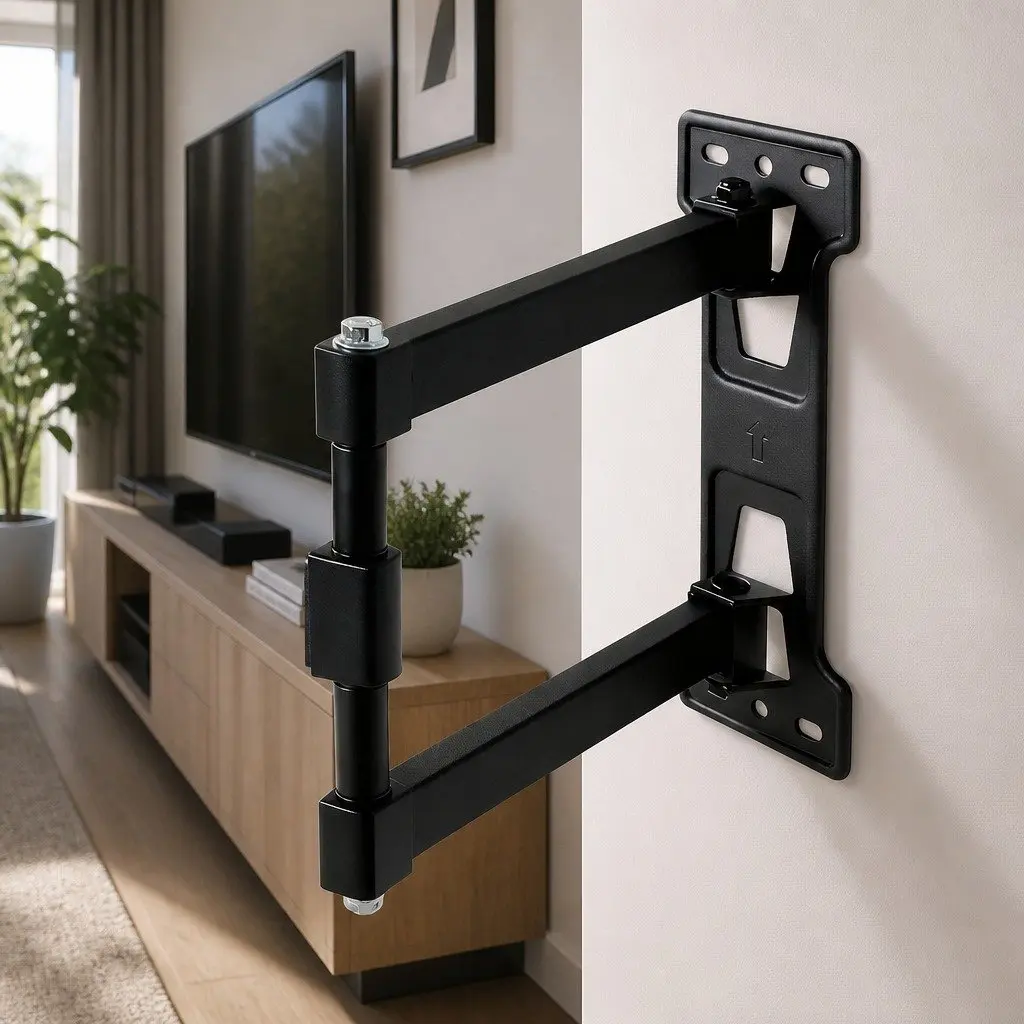 Full Motion TV Wall Mount Bracket Swivel Tilt Adjustable 22-55 Inch