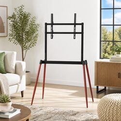 TV Stand for 32-75 inch LED LCD Screen Floor Easel Height Adjustable Display