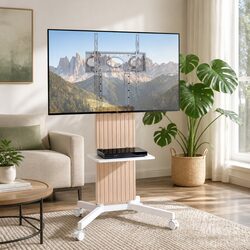 Friendly Mobile TV Stand for Your 32-65 Inch TV