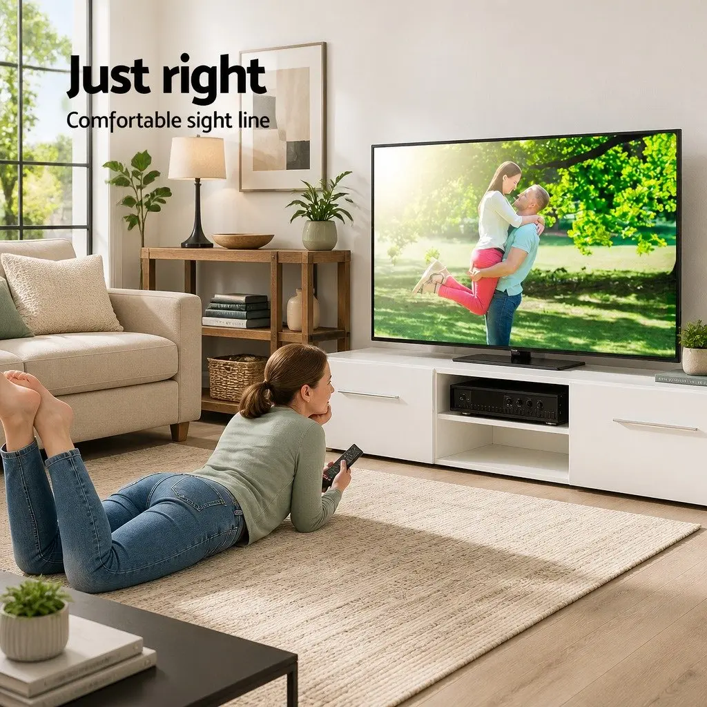 TV Wall Mount Bracket Full Motion Tilt Swivel Arm Black 17 to 42 Inch
