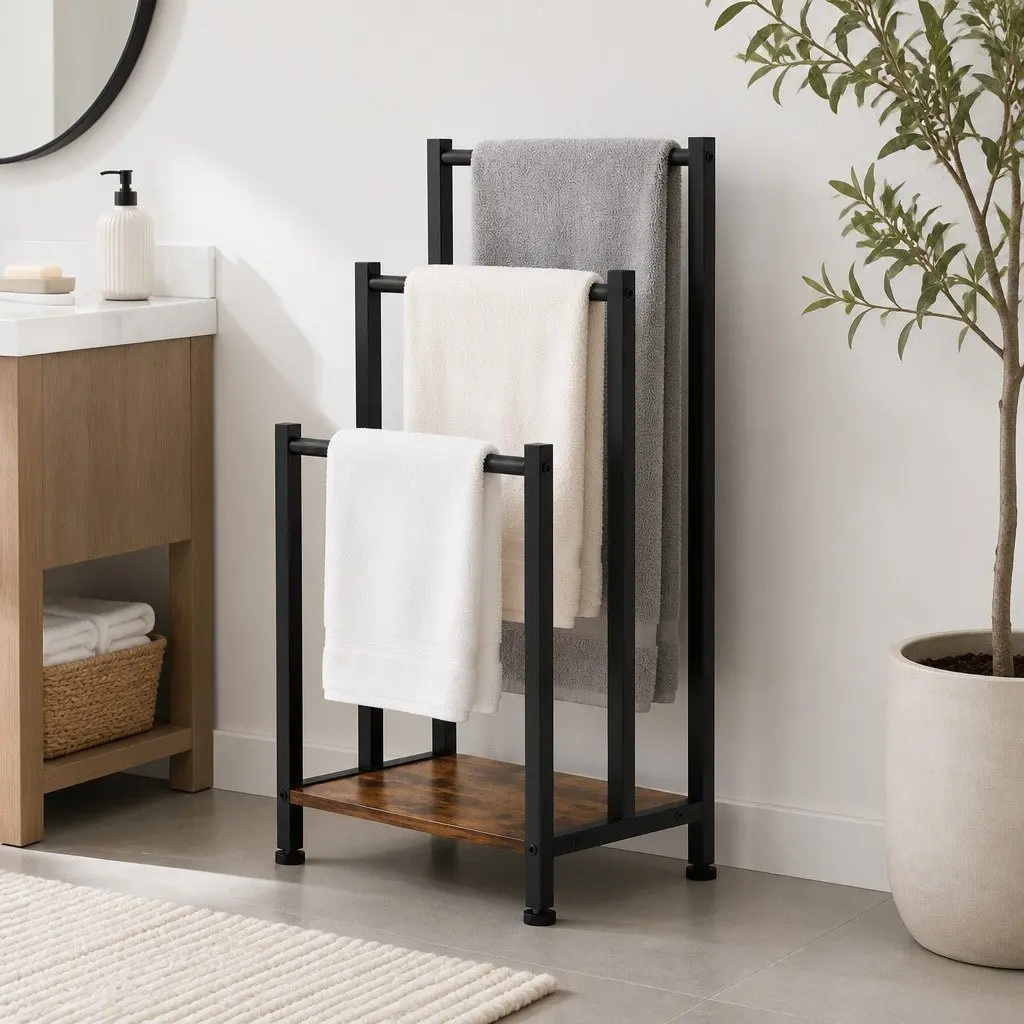 3 Tier Towel Rack