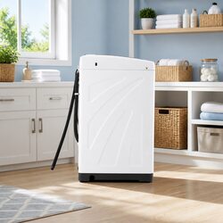 Top Load Washing Machine 6kg Capacity 8 Programs White Laundry Portable
