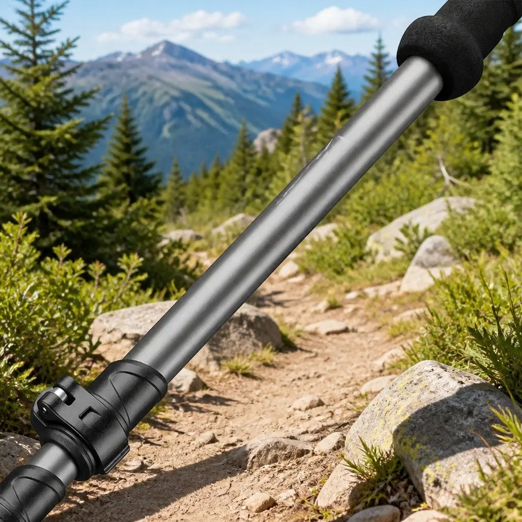 Trekking Poles Adjustable Lightweight Collapsible 62-135cm 2 Piece