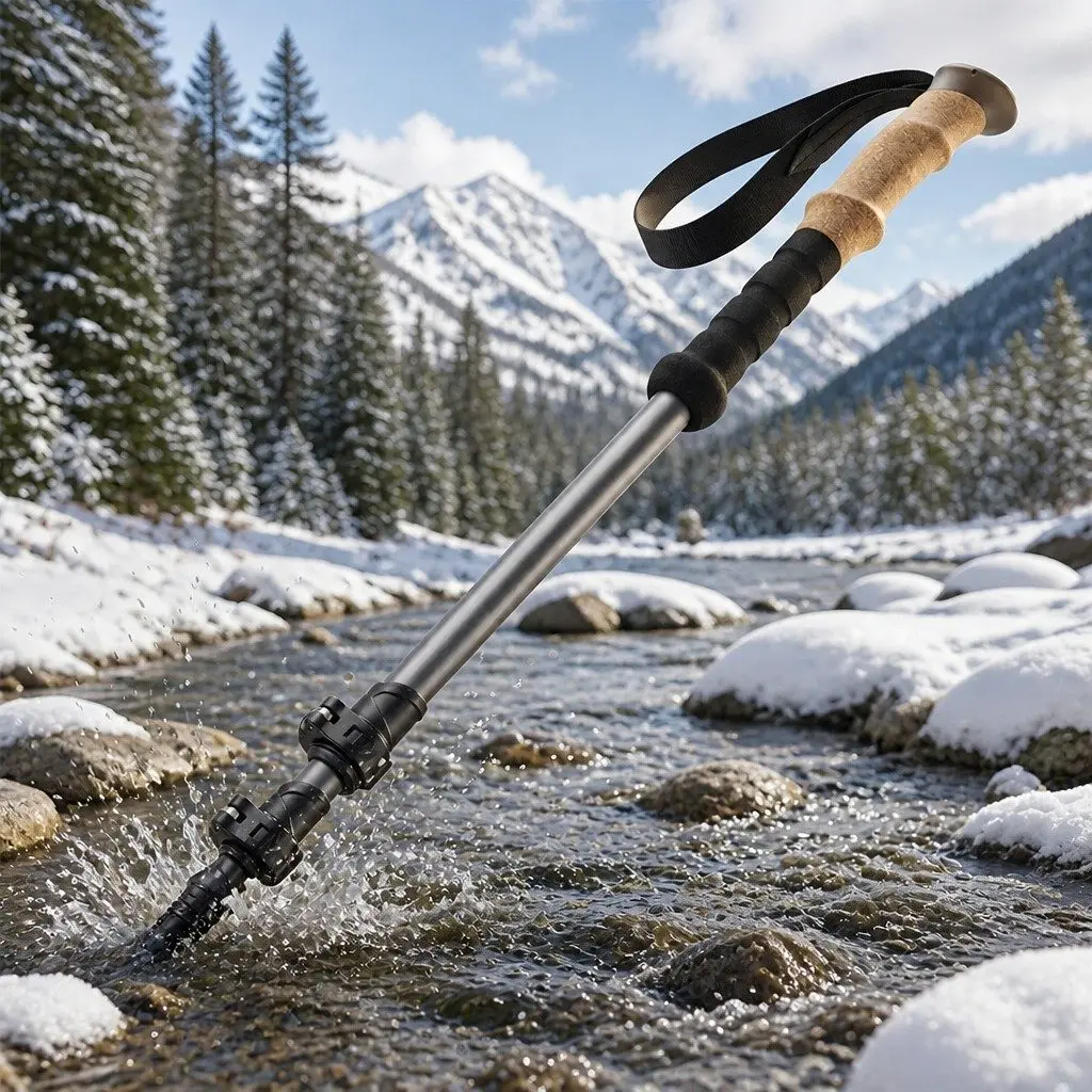 Trekking Poles Adjustable Lightweight Collapsible 62-135cm 2 Piece