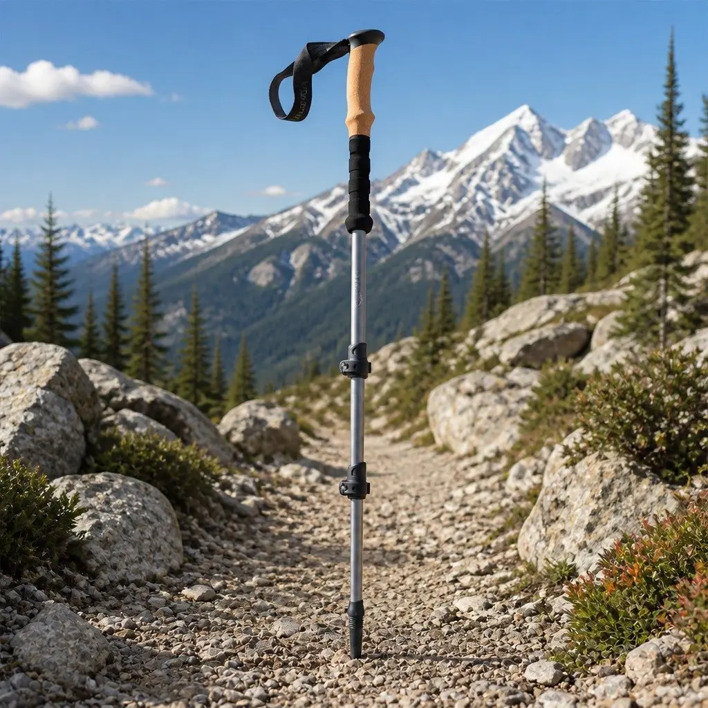Trekking Poles Adjustable Lightweight Collapsible 62-135cm 2 Piece