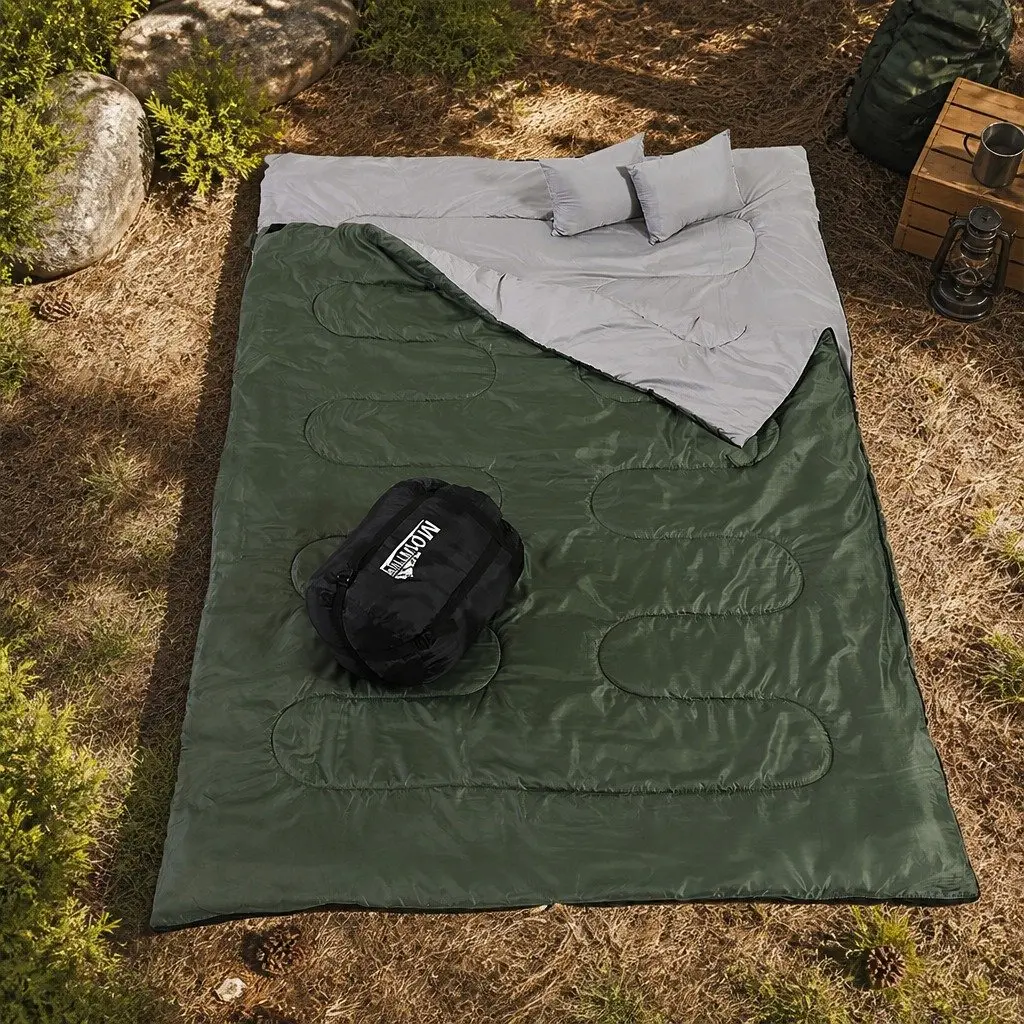 Double Sleeping Bag for Camping Comfort