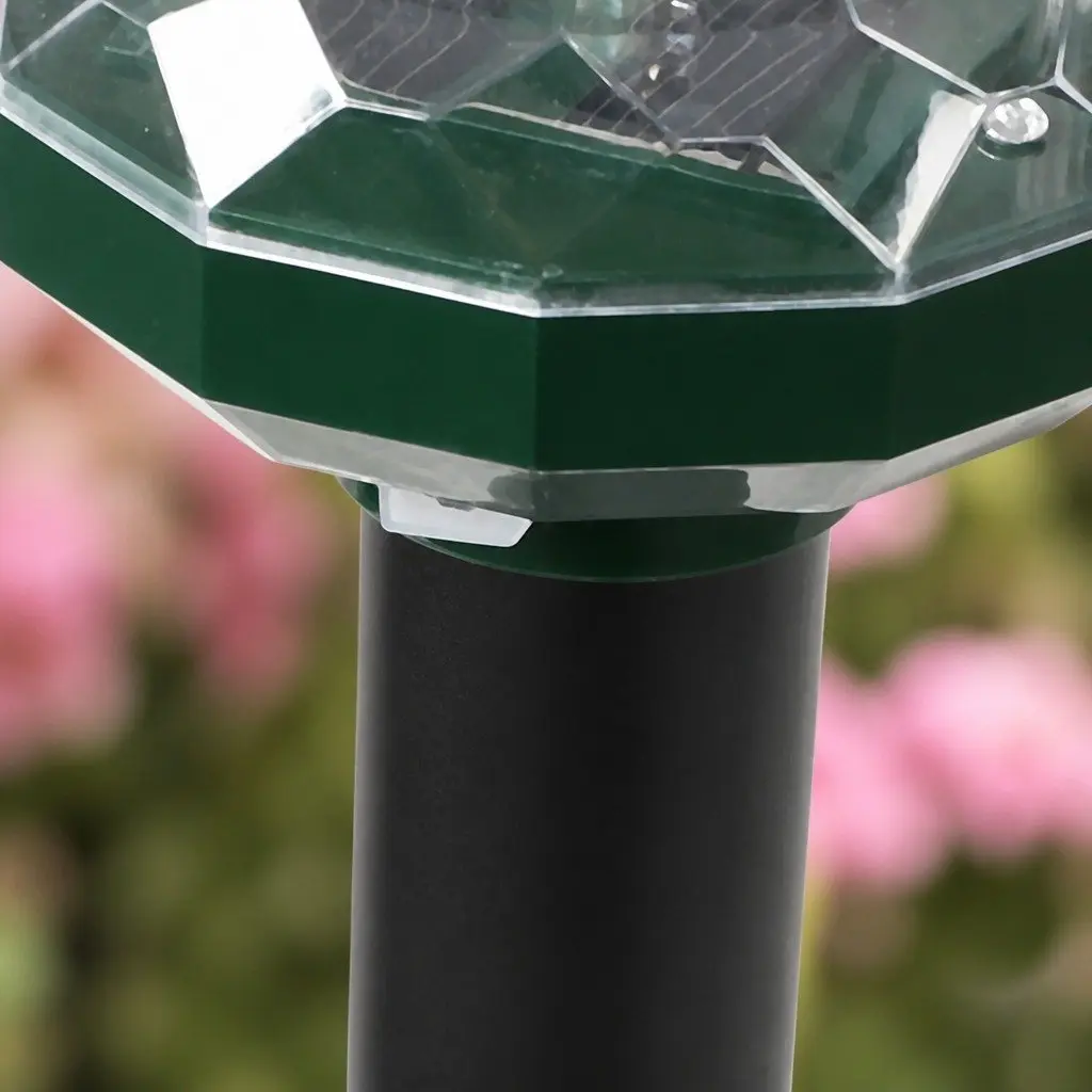 Solar Snake Repeller LED Light Vibration 4 Pack Garden Lawn Pest Deterrent