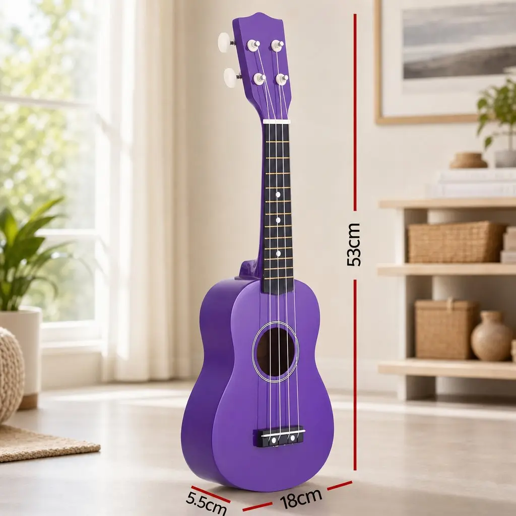 21 Inch Purple Ukulele