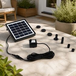 Your Friendly Solar Powered Water Fountain Kit