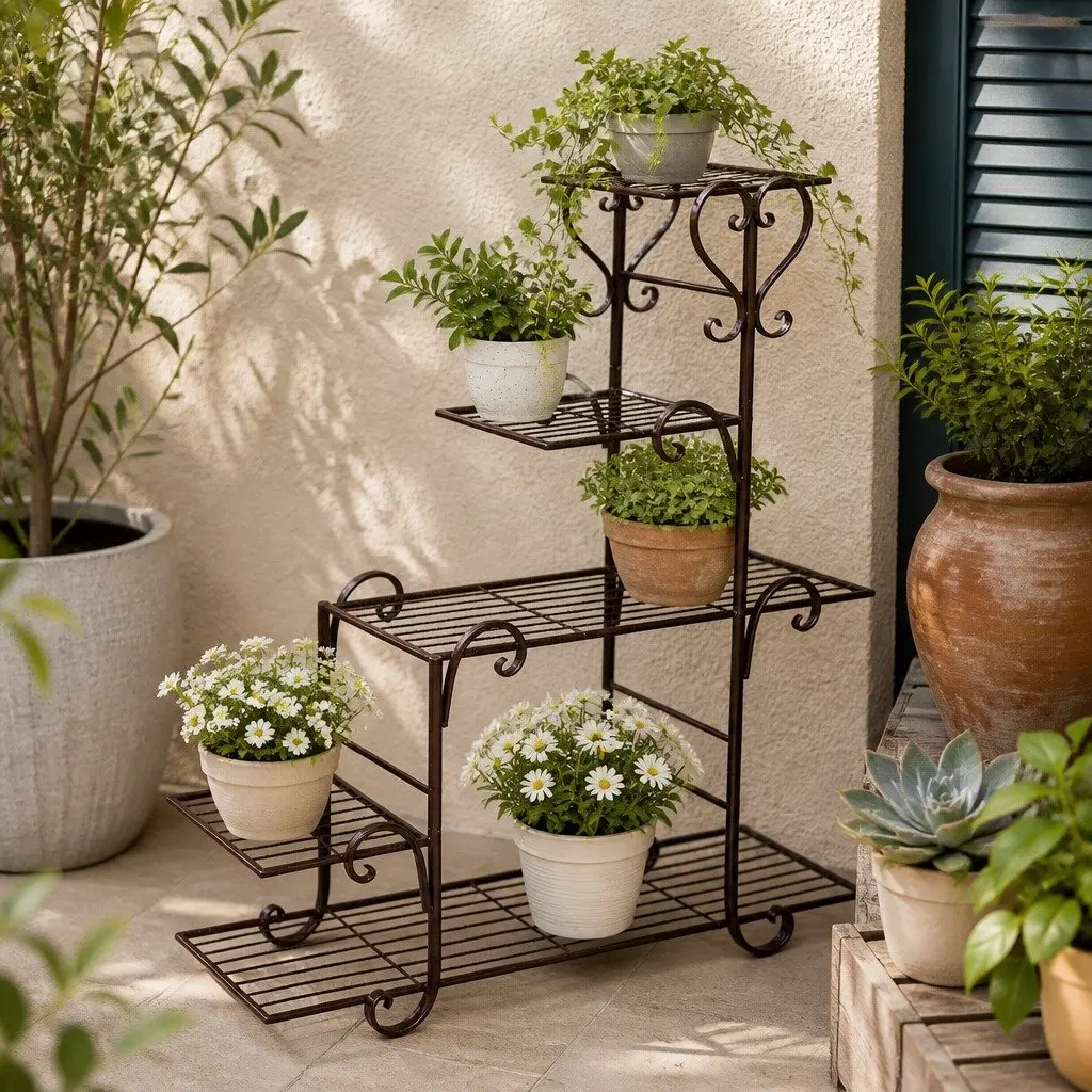 5 Tier Metal Plant Stand