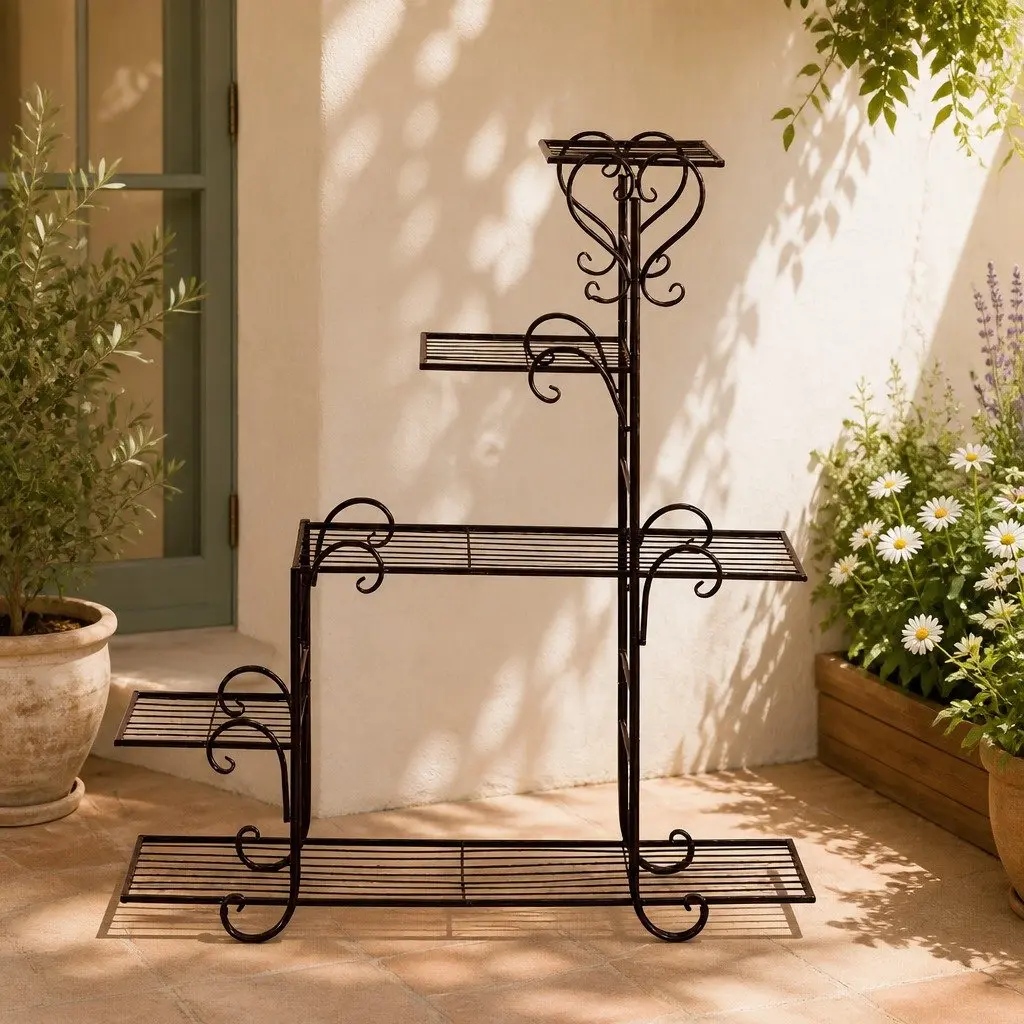 5 Tier Metal Plant Stand
