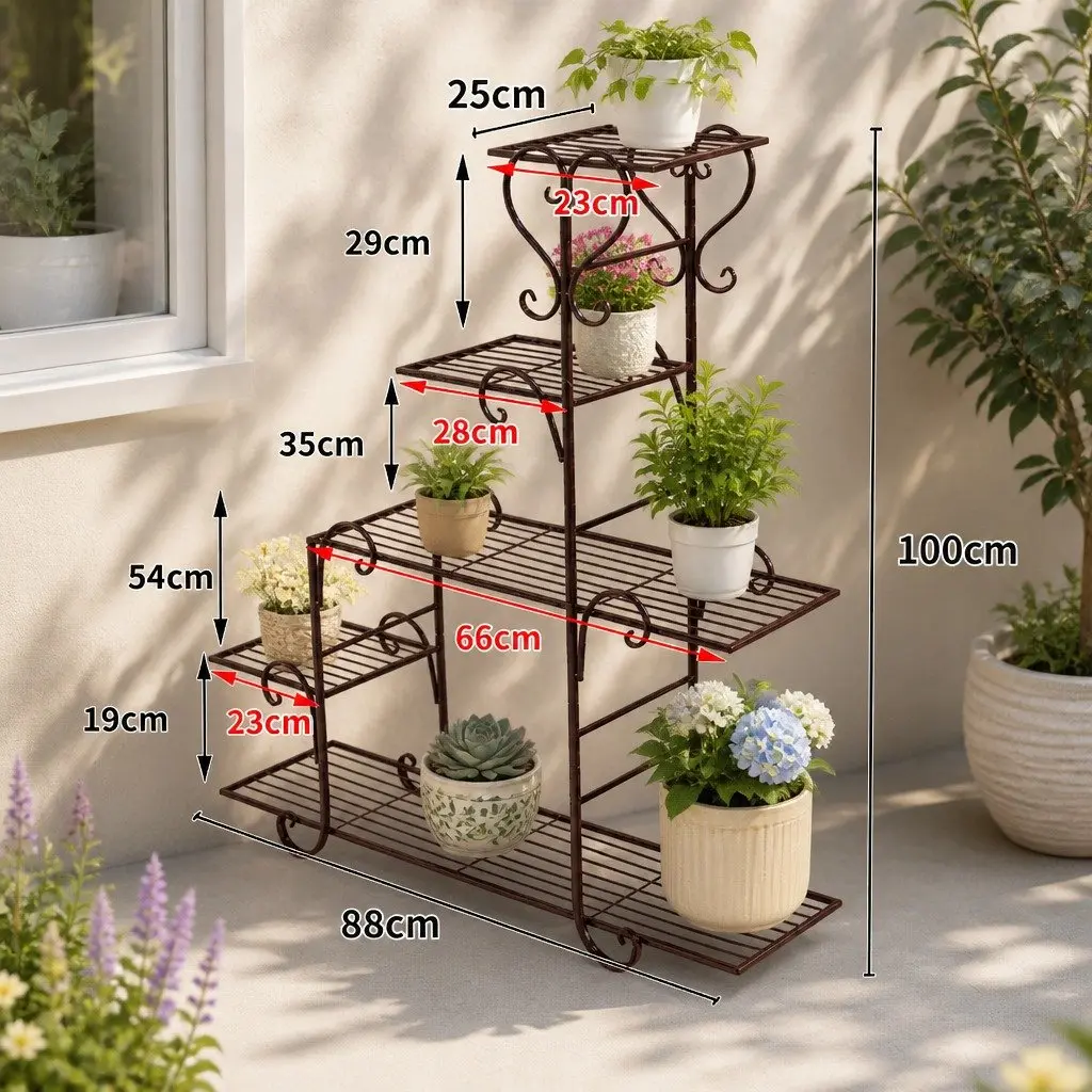 5 Tier Metal Plant Stand
